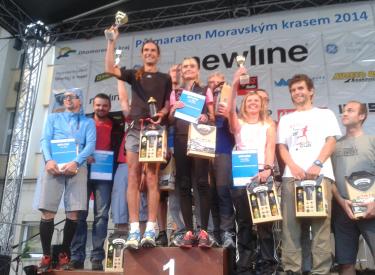 AutoRZ tým na půlmaratonu Moravským krasem